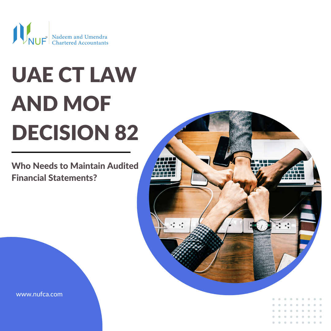 UAE CT Law and MOF Decision 82